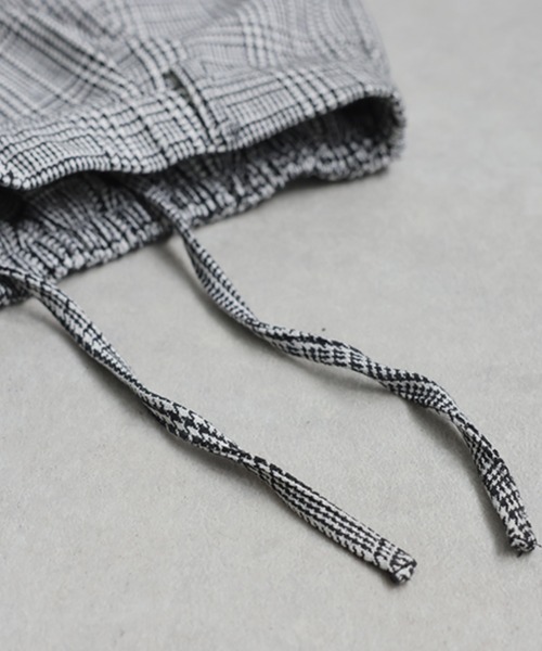 antiqua（アンティカ）の「チェック柄 ワイドパンツ（その他パンツ・レディース・ブラック・LARGE/MEDIUM）」の12枚目の写真