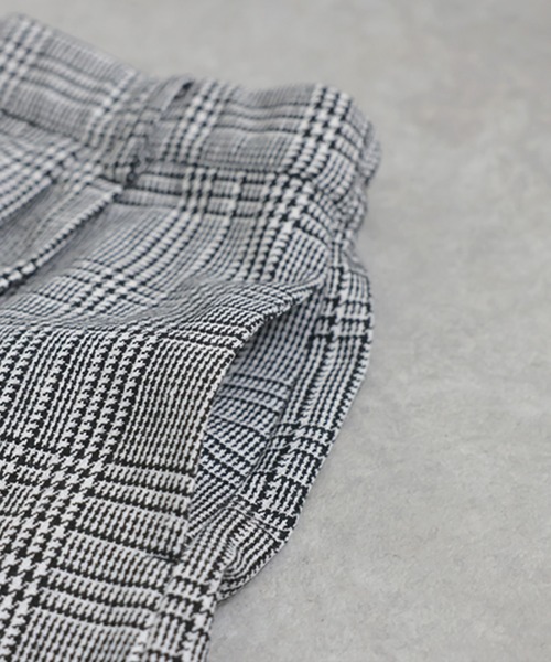 antiqua（アンティカ）の「チェック柄 ワイドパンツ（その他パンツ・レディース・ブラック・LARGE/MEDIUM）」の13枚目の写真