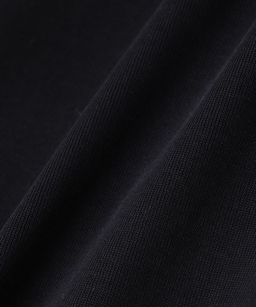 NANO universe(ナノユニバース)の「「FORMAL JERSEY」ノーカラーカーディガン(カーディガン/ボレロ・メンズ・グリーン系その他4/ブラック・L/M)」の3枚目の写真
