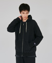 【Champion/チャンピオン】メンズ リバースウィーブ(R) ジップフーデットスウェットシャツ