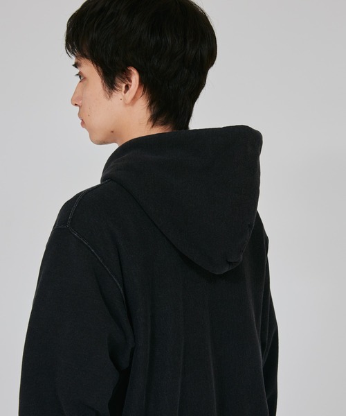 Champion（チャンピオン）の「【Champion/チャンピオン】メンズ リバースウィーブ(R) ジップフーデットスウェットシャツ（パーカー・メンズ・インディゴブルー/ブラック系その他・X-LARGE/LARGE/MEDIUM）」の18枚目の写真