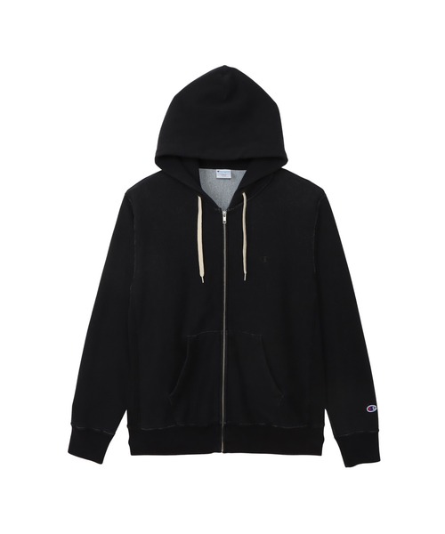 Champion（チャンピオン）の「【Champion/チャンピオン】メンズ リバースウィーブ(R) ジップフーデットスウェットシャツ（パーカー・メンズ・インディゴブルー/ブラック系その他・X-LARGE/LARGE/MEDIUM）」の14枚目の写真