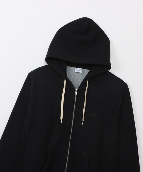 Champion（チャンピオン）の「【Champion/チャンピオン】メンズ リバースウィーブ(R) ジップフーデットスウェットシャツ（パーカー・メンズ・インディゴブルー/ブラック系その他・X-LARGE/LARGE/MEDIUM）」の12枚目の写真
