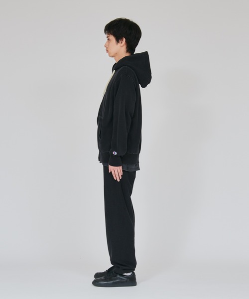 Champion（チャンピオン）の「【Champion/チャンピオン】メンズ リバースウィーブ(R) ジップフーデットスウェットシャツ（パーカー・メンズ・インディゴブルー/ブラック系その他・X-LARGE/LARGE/MEDIUM）」の16枚目の写真