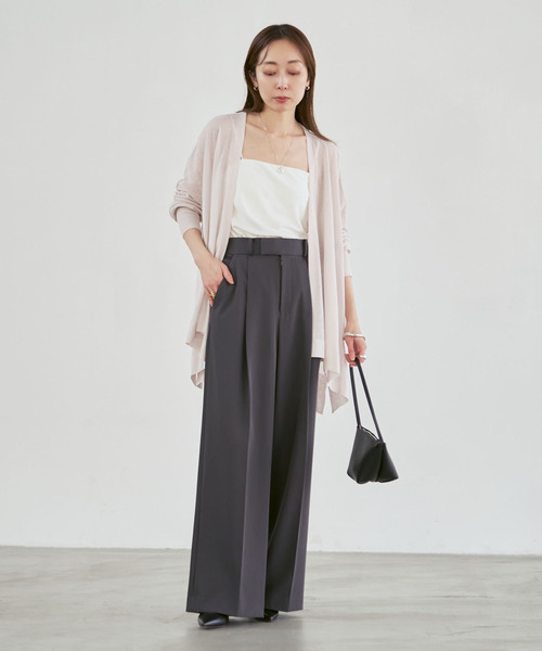 Noble（ノーブル）の「《WEB限定追加》18Gシアーカーディガン（カーディガン/ボレロ・レディース・ライトグレー/モカ/ブラック・FREE）」の21枚目の写真