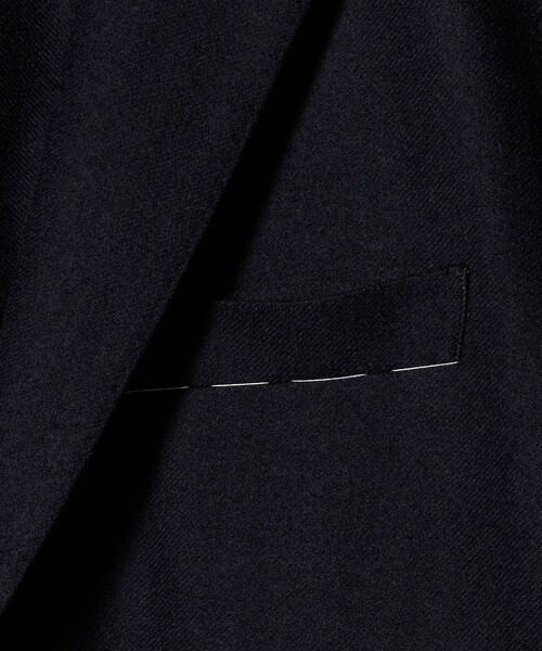 SOVEREIGN(ソブリン)の「<SOVEREIGN>ネイビーフランネル シングル 2ボタン テーラードジャケット RELAX MODEL(テーラードジャケット・メンズ・ネイビー・XL)」の11枚目の写真