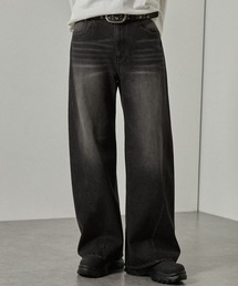 Alfred Alex | 【Alfred Alex】ヴィンテージライク 3D バギー フレアデニムパンツ【セットアップ対応】(デニムパンツ)