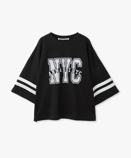 anna sui nyc(アナ スイ エヌ ワイ シー)の「ワッフルロングスリーブTシャツ(Tシャツ/カットソー・レディース・ホワイト/ラベンダー/ブラック・FREE)」の11枚目の写真