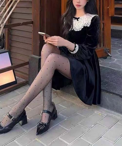 gossip！ロサンゼルス（ゴシップロサンゼルス）の「ワンピース（ワンピース・レディース・ブラック・M/S）」の2枚目の写真