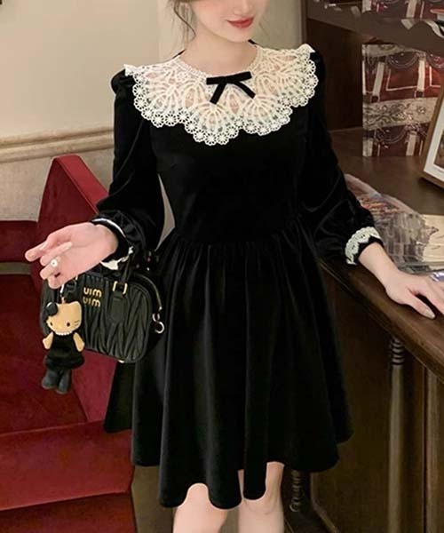 gossip！ロサンゼルス（ゴシップロサンゼルス）の「ワンピース（ワンピース・レディース・ブラック・M/S）」の8枚目の写真