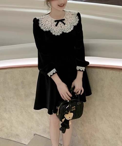 gossip！ロサンゼルス（ゴシップロサンゼルス）の「ワンピース（ワンピース・レディース・ブラック・M/S）」の10枚目の写真
