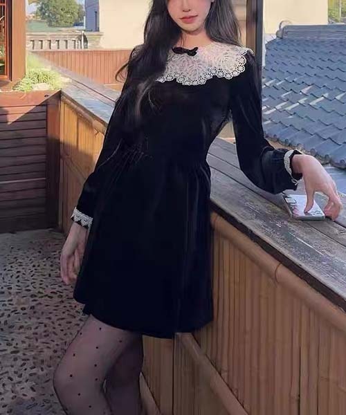 gossip！ロサンゼルス（ゴシップロサンゼルス）の「ワンピース（ワンピース・レディース・ブラック・M/S）」の11枚目の写真