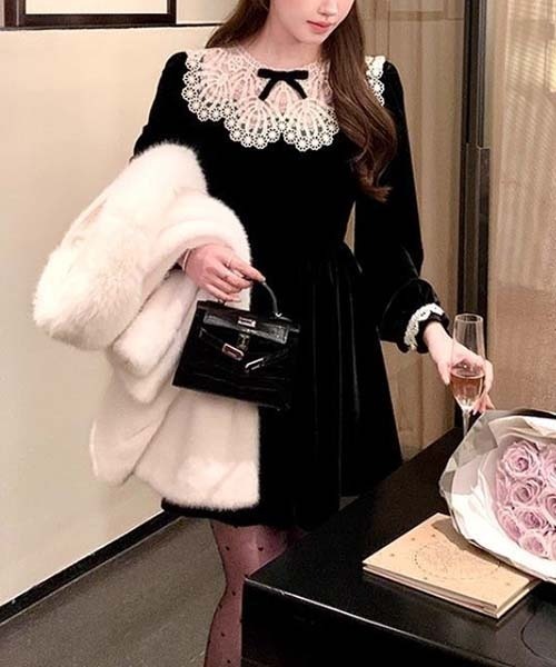 gossip！ロサンゼルス（ゴシップロサンゼルス）の「ワンピース（ワンピース・レディース・ブラック・M/S）」の17枚目の写真