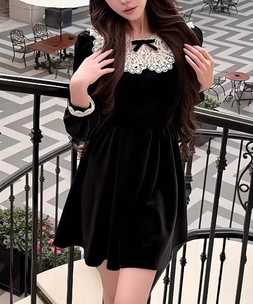 gossip！ロサンゼルス（ゴシップロサンゼルス）の「ワンピース（ワンピース・レディース・ブラック・M/S）」の18枚目の写真