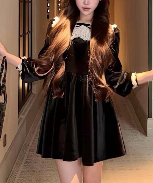 gossip！ロサンゼルス（ゴシップロサンゼルス）の「ワンピース（ワンピース・レディース・ブラック・M/S）」の21枚目の写真