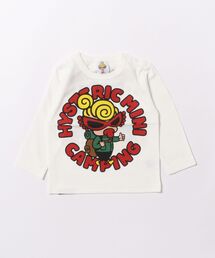 HYSTERIC MINI | NIGHT TIME FRIENDS&CAMP BEAR 長袖Tシャツ(Tシャツ/カットソー)