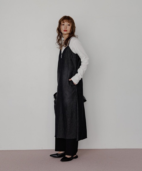 BAYFLOW（ベイフロー）の「[撥水加工付き]フレフィットスリングバックフラットシューズ（パンプス・レディース・ブラック/ブラウン・LARGE/MEDIUM）」の6枚目の写真