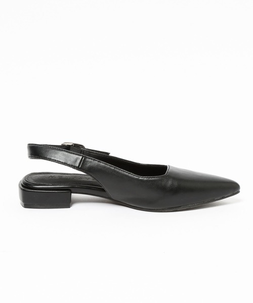 BAYFLOW（ベイフロー）の「[撥水加工付き]フレフィットスリングバックフラットシューズ（パンプス・レディース・ブラック/ブラウン・LARGE/MEDIUM）」の10枚目の写真