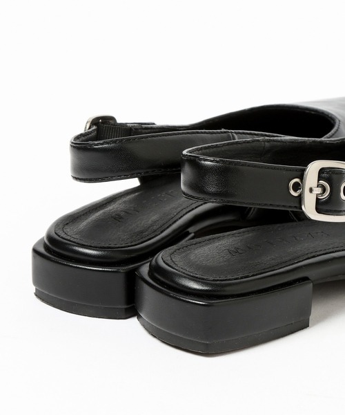 BAYFLOW（ベイフロー）の「[撥水加工付き]フレフィットスリングバックフラットシューズ（パンプス・レディース・ブラック/ブラウン・LARGE/MEDIUM）」の19枚目の写真