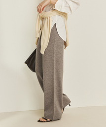 plage | メランジ12G ニットパンツ(その他パンツ)