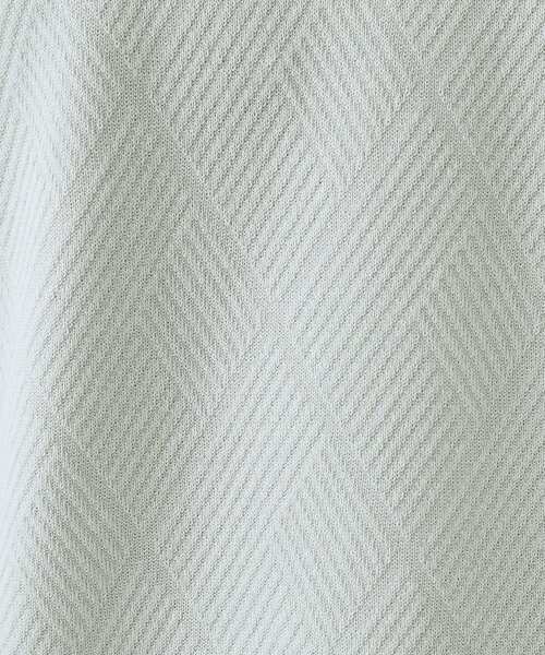 THE SHOP TK （ザ ショップ ティーケー ）の「【大人のデイリースタイルを格上げ】ジャカードリンクススウエット　洗濯機OK（スウェット・メンズ・ライトグレー/オフホワイト/ネイビー/ベビーピンク/グリーン系・03/04/02/01）」の15枚目の写真