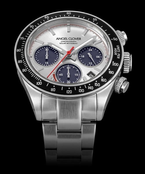 ANGELCLOVER(エンジェルクローバー)の「Angel Clover/エンジェルクローバー タイムクラフトソーラー 腕時計 ACL-TCS40SSV メンズ(アナログ腕時計・メンズ・シルバー・FREE)」の3枚目の写真