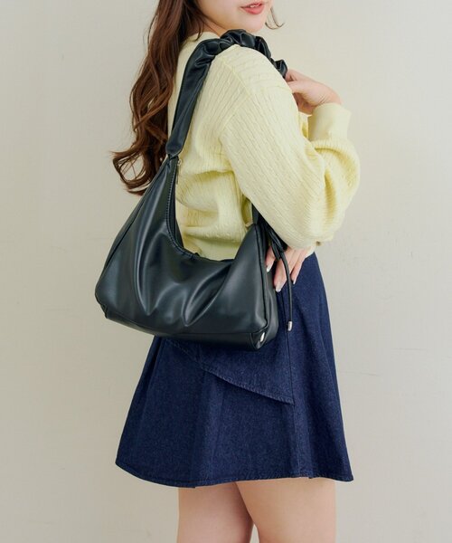 Another Branch olive des olive（アナザーブランチオリーブデオリーブ）の「アソートボタンケーブルカーデ（カーディガン/ボレロ・レディース・アイボリー/サックスブルー/ピンク/ネイビー/イエロー・FREE）」の22枚目の写真