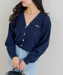 Another Branch olive des olive | アソートボタンケーブルカーデ(カーディガン/ボレロ)