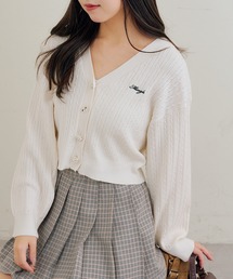 Another Branch olive des olive | アソートボタンケーブルカーデ(カーディガン/ボレロ)