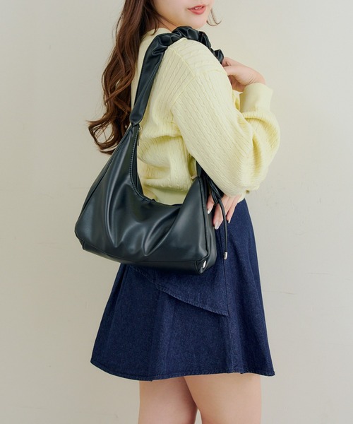 Another Branch olive des olive（アナザーブランチオリーブデオリーブ）の「アソートボタンケーブルカーデ（カーディガン/ボレロ・レディース・アイボリー/サックスブルー/ピンク/ネイビー/イエロー・FREE）」の15枚目の写真