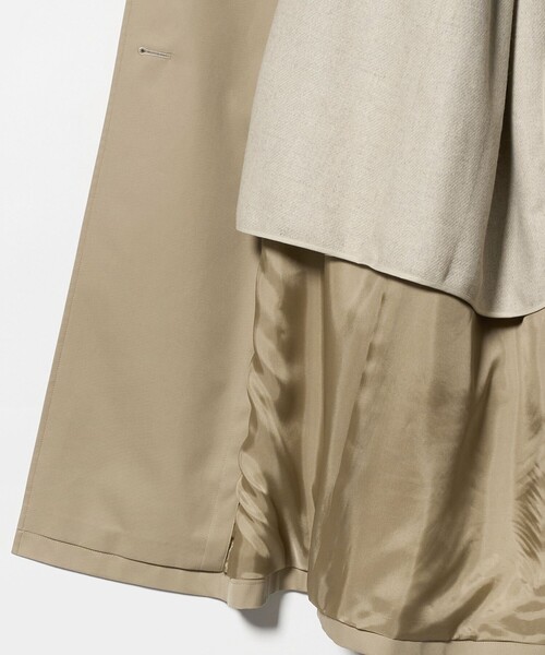UNITED ARROWS（ユナイテッドアローズ）の「コットンギャバ トレンチコート（トレンチコート・レディース・ベージュ・38/36/34）」の10枚目の写真