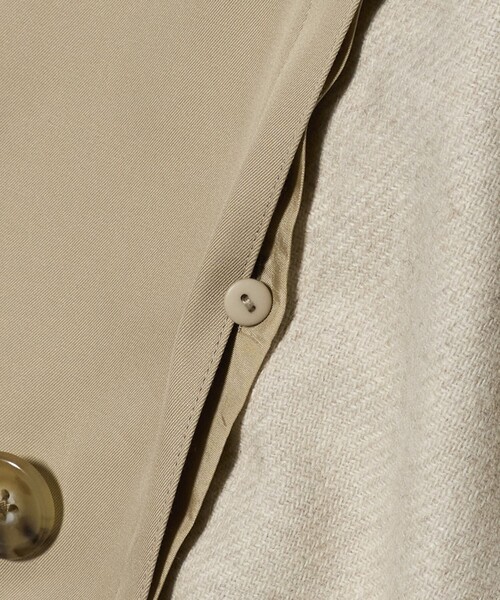 UNITED ARROWS（ユナイテッドアローズ）の「コットンギャバ トレンチコート（トレンチコート・レディース・ベージュ・38/36/34）」の15枚目の写真