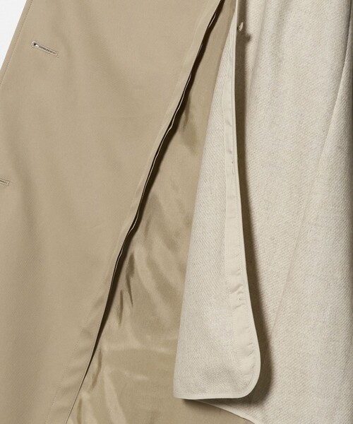 UNITED ARROWS（ユナイテッドアローズ）の「コットンギャバ トレンチコート（トレンチコート・レディース・ベージュ・38/36/34）」の16枚目の写真