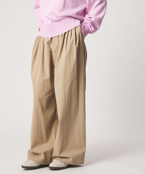 CITEN(シテン)の「<CITEN>メニータックパンツ(その他パンツ・レディース・ベージュ/グレー系/オフホワイト・S/M)」の13枚目の写真