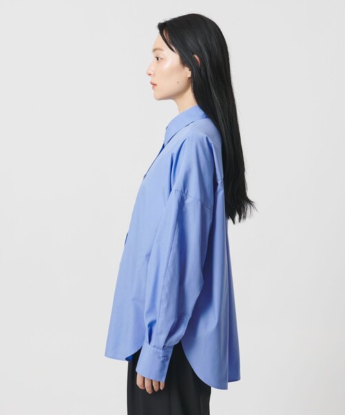 MARW UNITED ARROWS（マルゥ ユナイテッドアローズ）の「＜MARW UNITED ARROWS＞ブロード シャツ（シャツ/ブラウス・レディース・ライトブルー/ホワイト・FREE）」の11枚目の写真