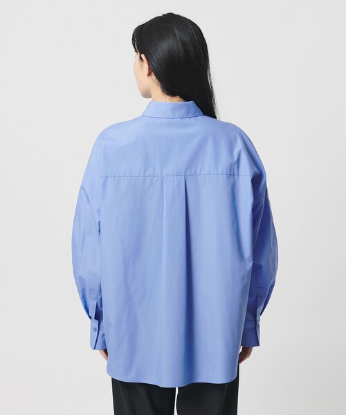 MARW UNITED ARROWS（マルゥ ユナイテッドアローズ）の「＜MARW UNITED ARROWS＞ブロード シャツ（シャツ/ブラウス・レディース・ライトブルー/ホワイト・FREE）」の12枚目の写真