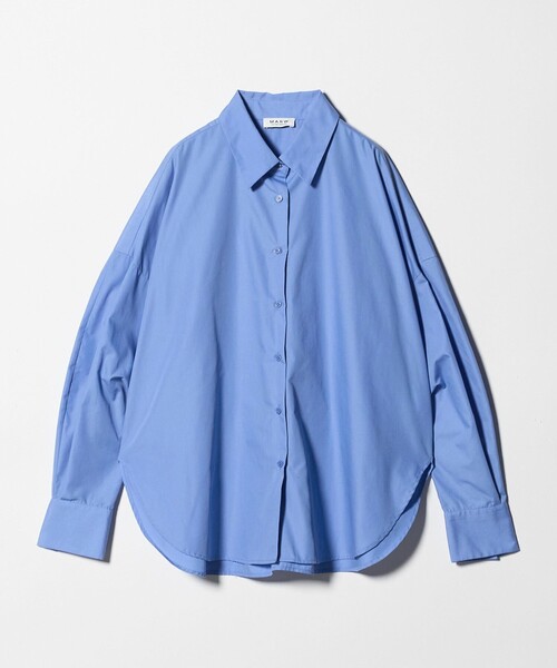 MARW UNITED ARROWS（マルゥ ユナイテッドアローズ）の「＜MARW UNITED ARROWS＞ブロード シャツ（シャツ/ブラウス・レディース・ライトブルー/ホワイト・FREE）」の13枚目の写真