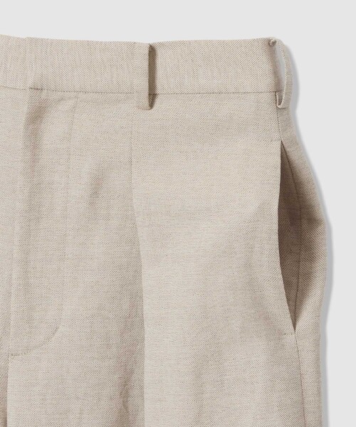 allureville（アルアバイル）の「シャークスキンワイドパンツ（その他パンツ・レディース・ベージュ・1/2）」の11枚目の写真