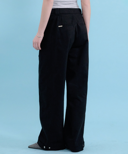 MICANE(ミケーネ)の「ジェフリービジョーワイドパンツ(その他パンツ・レディース・ブラック/アイボリー・X-SMALL/SMALL/MEDIUM/LARGE/X-LARGE/XX-LARGE)」の10枚目の写真