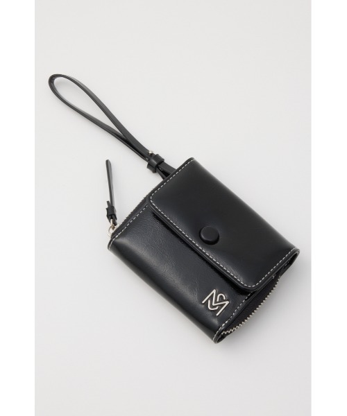 MOUSSY（マウジー）の「STRAP ウォレット（財布・レディース・ブラック/ライトブルー/ブラウン・FREE）」の4枚目の写真