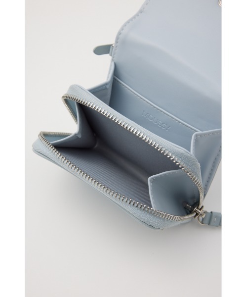 MOUSSY（マウジー）の「STRAP ウォレット（財布・レディース・ブラック/ライトブルー/ブラウン・FREE）」の21枚目の写真