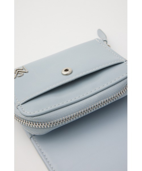 MOUSSY（マウジー）の「STRAP ウォレット（財布・レディース・ブラック/ライトブルー/ブラウン・FREE）」の22枚目の写真