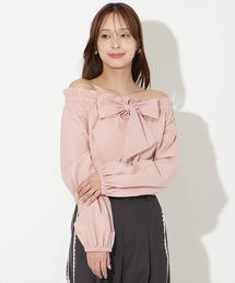 AND COUTURE | ドロストボウタイ2WAYブラウス(シャツ/ブラウス)