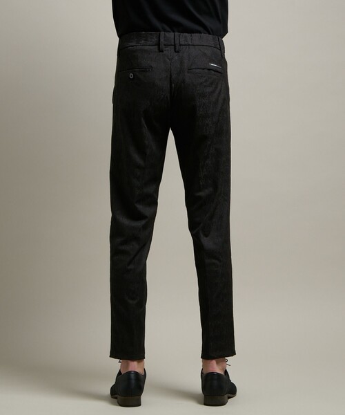 HIDEAWAYS NICOLE（ハイダウェイニコル）の「【HIDEAWAYS BLACK】ブリスタージャカードランダムストライプ　イージースラックス（その他パンツ・メンズ・ブルー/ブラック/ライトグレー・S/M/L/XL）」の21枚目の写真