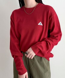 fredy emue | 【GEVACO/ゲバコ】コットンラウンドネックプルオーバー(ニット/セーター)