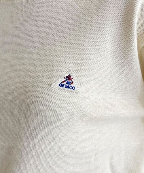 fredy emue(フレディエミュ)の「【GEVACO/ゲバコ】コットンラウンドネックプルオーバー(ニット/セーター・レディース・ブラック/ライム/レッド/オフホワイト・38)」の17枚目の写真