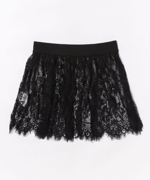 NOLITA LABORATORY(ノリータラボラトリー)の「【 NOLITA / ノリータ 】シアー レース レイヤード スカート(スカート・レディース・ブラック/ホワイト・FREE)」の8枚目の写真