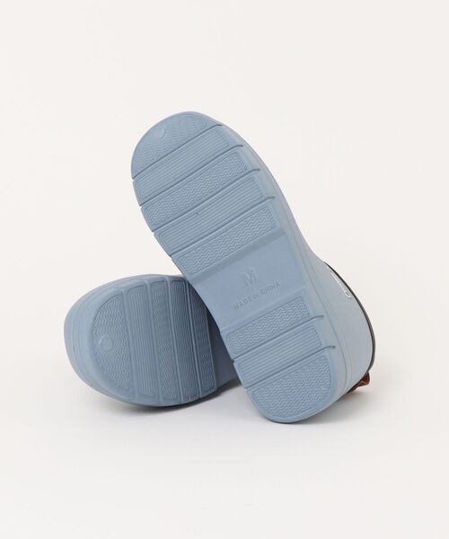 JELLY BEANS(ジェリービーンズ)の「【レイン対応】EVAショートブーツ(194-61065)JELLY BEANS(ジェリービーンズ)(レインシューズ・レディース・グレー/アイボリー/カーキ・M/L)」の14枚目の写真