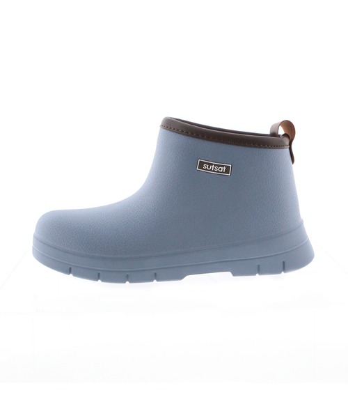 JELLY BEANS(ジェリービーンズ)の「【レイン対応】EVAショートブーツ(194-61065)JELLY BEANS(ジェリービーンズ)(レインシューズ・レディース・グレー/アイボリー/カーキ・M/L)」の6枚目の写真