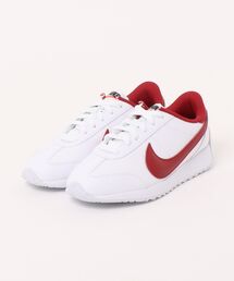 NIKE ナイキ W PACIFIC LTR レディーススニーカー ロープロファイル レザー(ウィメンズパシフィックレザー) HV6430-101 ホワイト/チームクリムゾン/ブラック